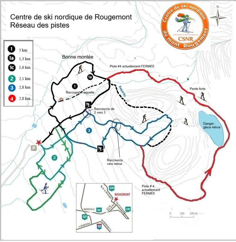 Pistes de ski de fond