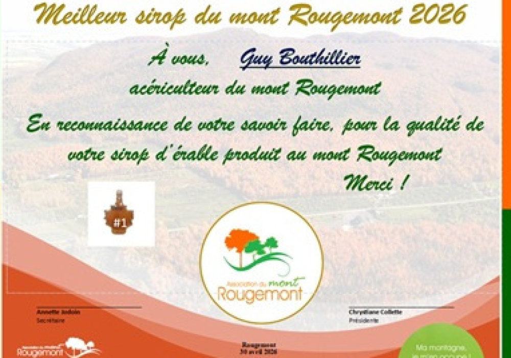Meilleur sirop 2026